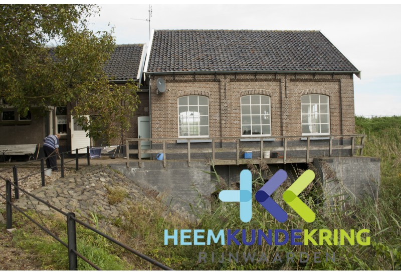 Pannerden Poldergemaal met woning (3) Coll. P. Snip